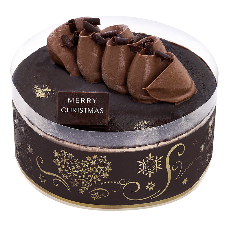 クリスマス不二家の濃厚チョコ生ケーキ