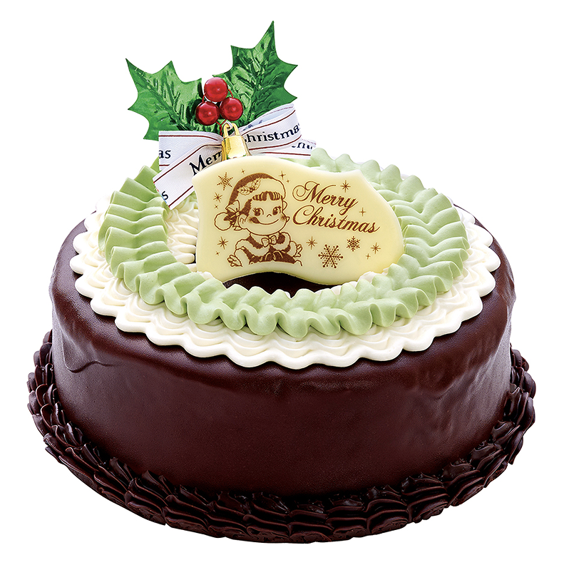 クリスマスチョコデコレーションケーキ
