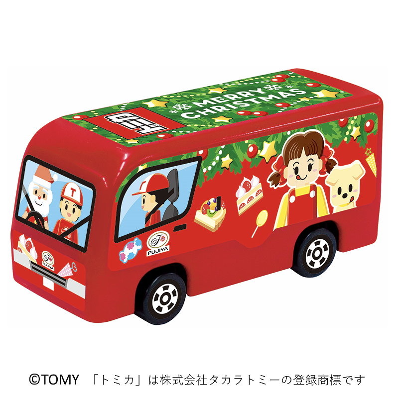 トミカクリスマスショートケーキ